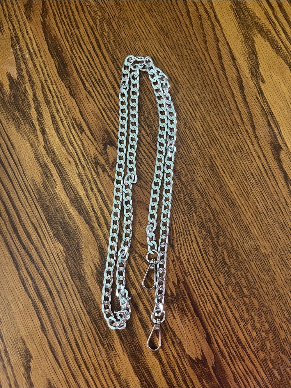 Silver Chain for Shoulder Bag or wallet